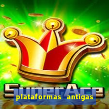 plataformas antigas de jogos